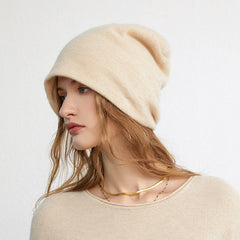 Soft Winter Warm Stretchy Knitted Slouchy Beanie Hat for Women