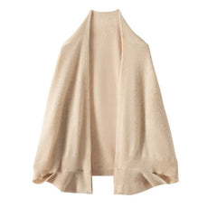 Women's Cashmere Shawl Pashmina Wrap Scarf Open Front Poncho