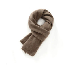 Soft Knit Cashmere Neck Scarf Unisex Winter Wrap