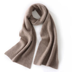 Classic Soft Winter Wrap Cashmere Knit Scarf for Women & Men