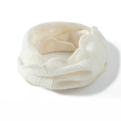 Winter Knitted Snood Cashmere Infinity Scarf Neck Gaiter