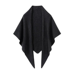 100% Cashmere Travel Wrap Long Shawl Triangle Knit Scarf