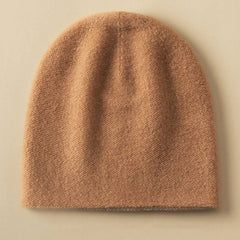Pure Cashmere Beanie Unisex Soft Slouchy Beanie  Knit Hat