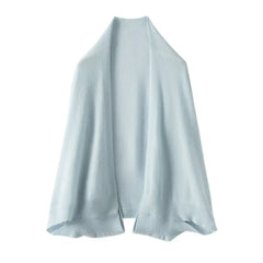 Women's Cashmere Shawl Pashmina Wrap Scarf Open Front Poncho