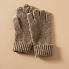 Cashmere Touchscreen Gloves Knit Winter Hand Warmers