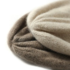 Pure Cashmere Unisex Slouchy Outdoor Casual Keep Warm  Beanie