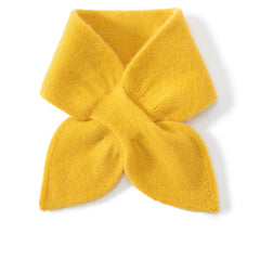 Kids Cashmere Knitted Bowknot Neckerchief Neck Warmer Shawl