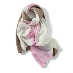 Cashmere Shawl Knitted Patchwork Jacquard Soft Scarf Wrap