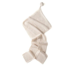 Winter Cashmere Wrap Hooded Scarf Knit Hats Beanie with Pom-Pom