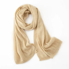 Cashmere Knit Warm Long Pashmina Big Scarves Wrap Shawl