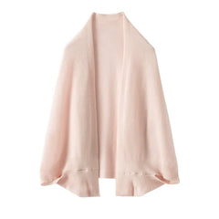 Women's Cashmere Shawl Pashmina Wrap Scarf Open Front Poncho
