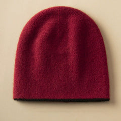 Pure Cashmere Beanie Unisex Soft Slouchy Beanie  Knit Hat