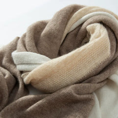 Cashmere Shawl Knitted Patchwork Jacquard Soft Scarf Wrap