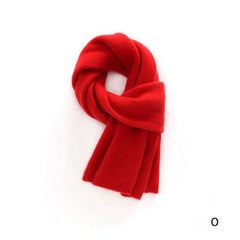 Soft Knit Cashmere Neck Scarf Unisex Winter Wrap