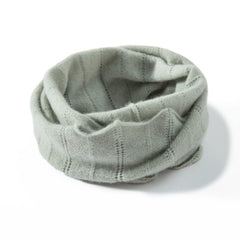 Winter Knitted Snood Cashmere Infinity Scarf Neck Gaiter