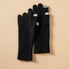 Cashmere Touchscreen Gloves Knit Winter Hand Warmers
