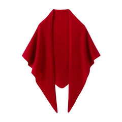 100% Cashmere Travel Wrap Long Shawl Triangle Knit Scarf