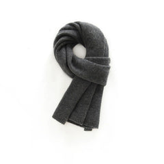 Soft Knit Cashmere Neck Scarf Unisex Winter Wrap