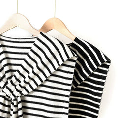 Collar Cape Striped Knitted Warm Shawl Shoulder Top Wrap Unisex