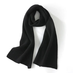 Classic Soft Winter Wrap Cashmere Knit Scarf for Women & Men