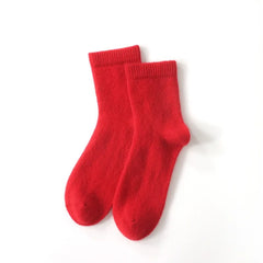 Pure Cashmere Women's Winter Thick Warm Comfort Boots Socks