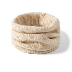 Winter Knitted Snood Cashmere Universal Neck Warmer Scarves