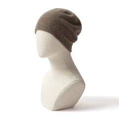 Women Cashmere Beanies Solid Casual Basic Soft Caps Hat