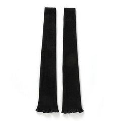 Women’s Long Cashmere Leg Warmers Thickened Knee Protection