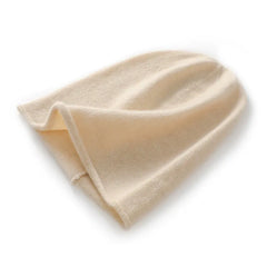 Pure Cashmere Slouchy Soft Knitted Cashmere Beanie Hat Skull Cap
