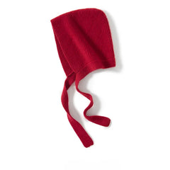 Cashmere Hood with Ties Knit Hood Scarf  Wrap Beanie Hats