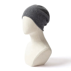 Women Cashmere Beanies Solid Casual Basic Soft Caps Hat