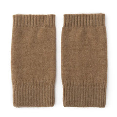 Half Finger Fingerless Cashmere Knit Gloves Hand Knitted Mittens