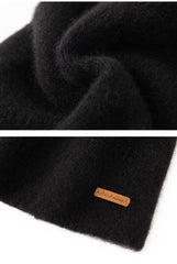 Cashmere Winter Beanie Double-sided Two Colors Hat