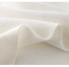 Classic Soft Winter Wrap Cashmere Knit Scarf for Women & Men