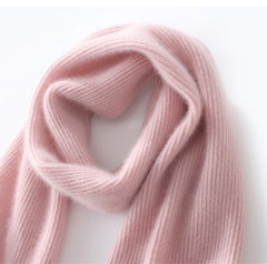 Classic Soft Winter Wrap Cashmere Knit Scarf for Women & Men