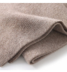Classic Soft Winter Wrap Cashmere Knit Scarf for Women & Men