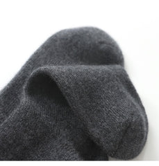 Pure Cashmere Women's Winter Thick Warm Comfort Boots Socks