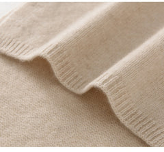 Soft Knit Cashmere Neck Scarf Unisex Winter Wrap