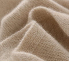 Soft Knit Cashmere Neck Scarf Unisex Winter Wrap